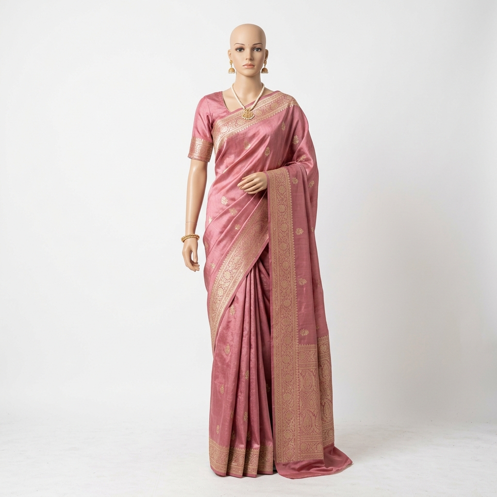 Pink Saree